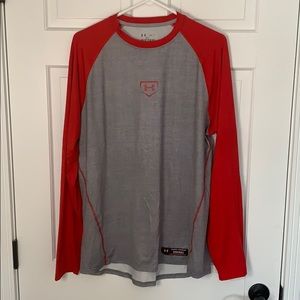 Under Armor Fitted Baseball Shirt